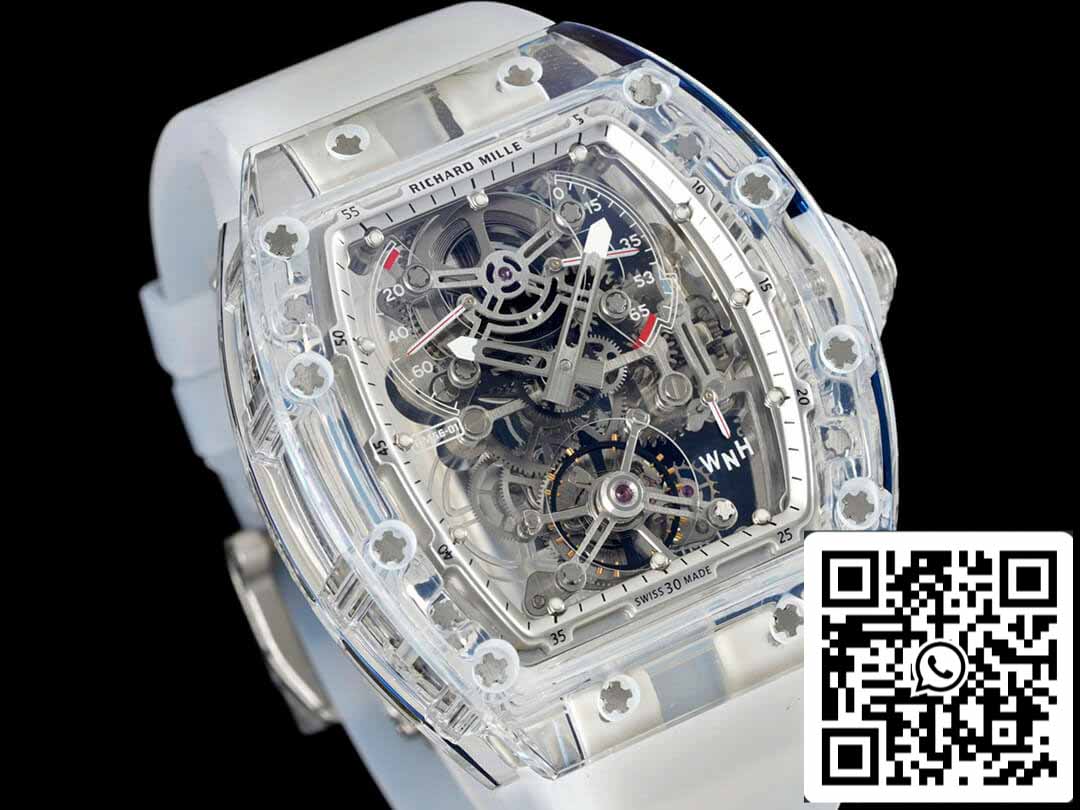 Richard Mille RM 56-01 Tourbillon 1:1 Meilleure édition RM Factory Boîtier transparent