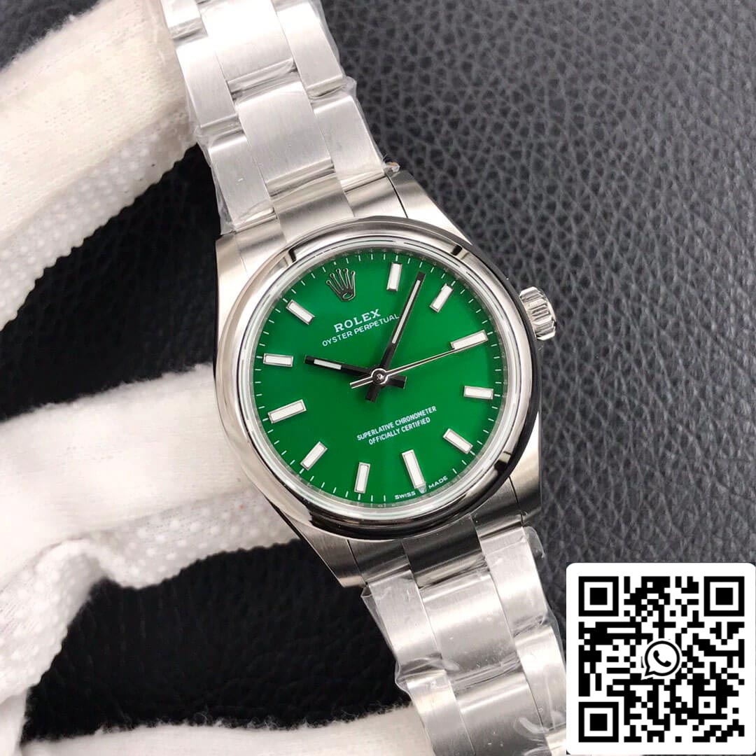 Rolex Oyster Perpetual M277200-0006 31MM 1:1 Melhor Edição EW Factory Aço Inoxidável