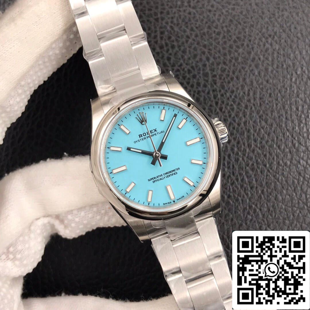 Rolex Oyster Perpetual M277200-0007 31MM 1:1 Melhor Edição EW Factory Aço Inoxidável