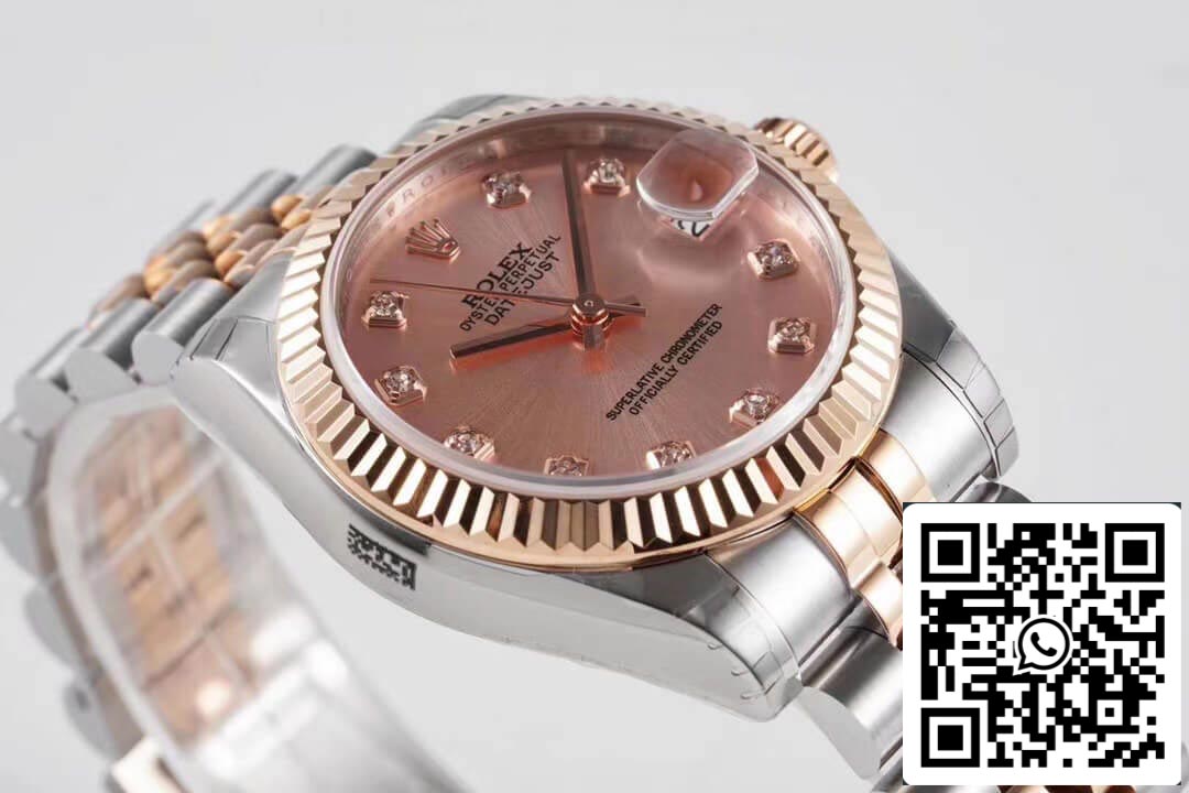 Rolex Datejust m278271 1:1 meilleure édition GS Factory cadran rose