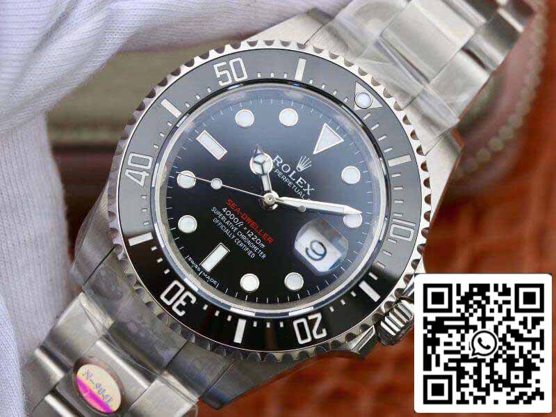 Rolex Sea-Dweller 126600 43 mm Noob Factory V9 Version 1:1 Best Edition Schweizer ETA3235 Edelstahlarmband