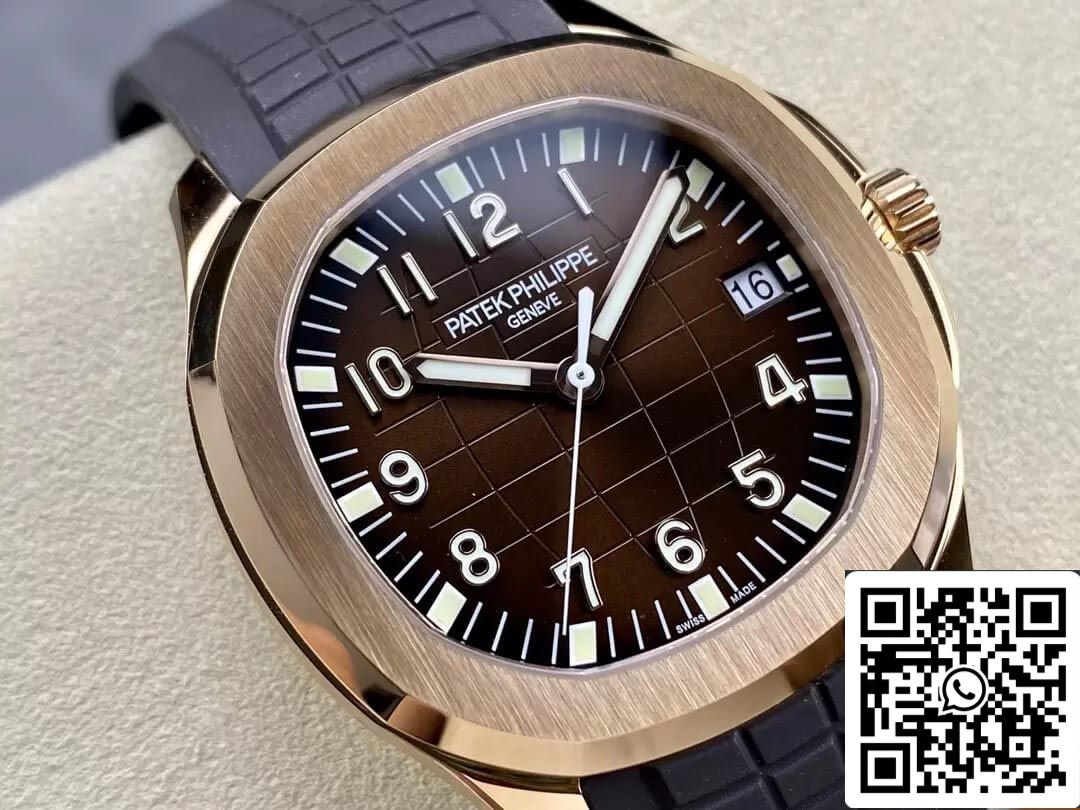 Patek Philippe Aquanaut 5167R-001 1:1 Meilleure édition 3K Factory V2 Version Or rose