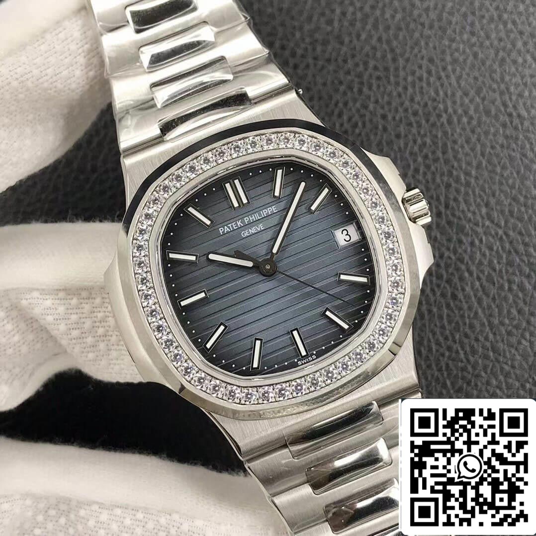 Patek Philippe Nautilus 5713/1G-010 1:1 Best Edition 3K Fabrik blaues Zifferblatt