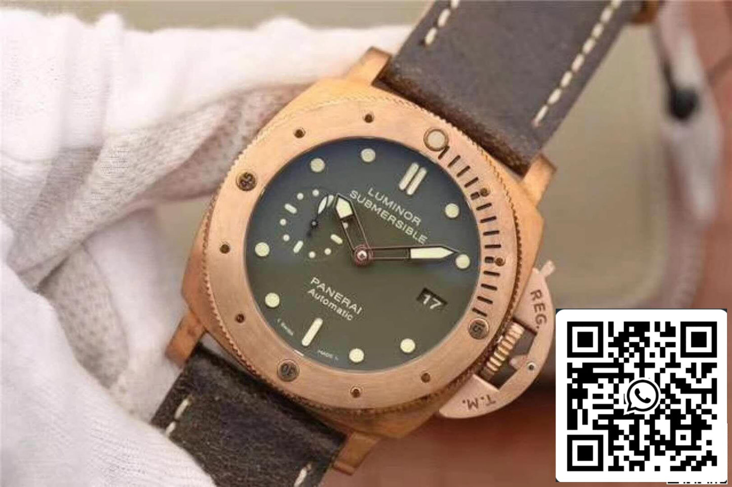 Panerai Luminor Submersible PAM382 VS Factory 1:1 Meilleure édition suisse ETA P9000