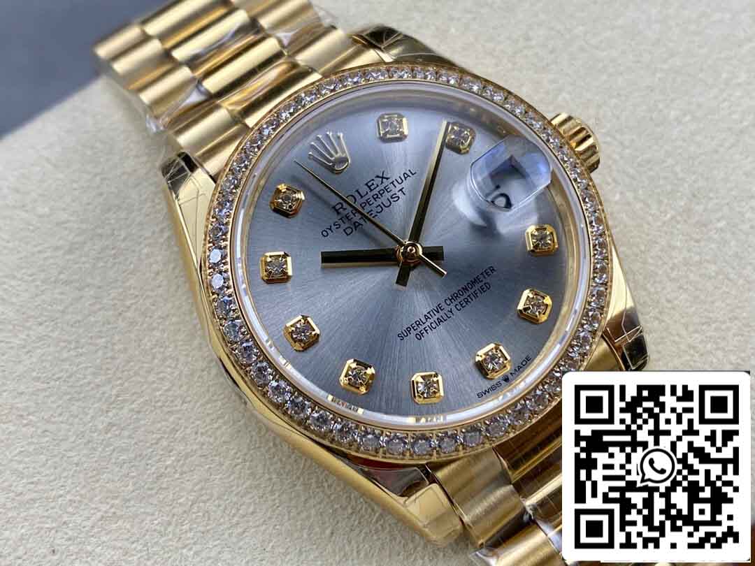 Rolex Datejust M278288RBR-0028 31MM 1:1 Best Edition GS Factory Lunetta con diamanti