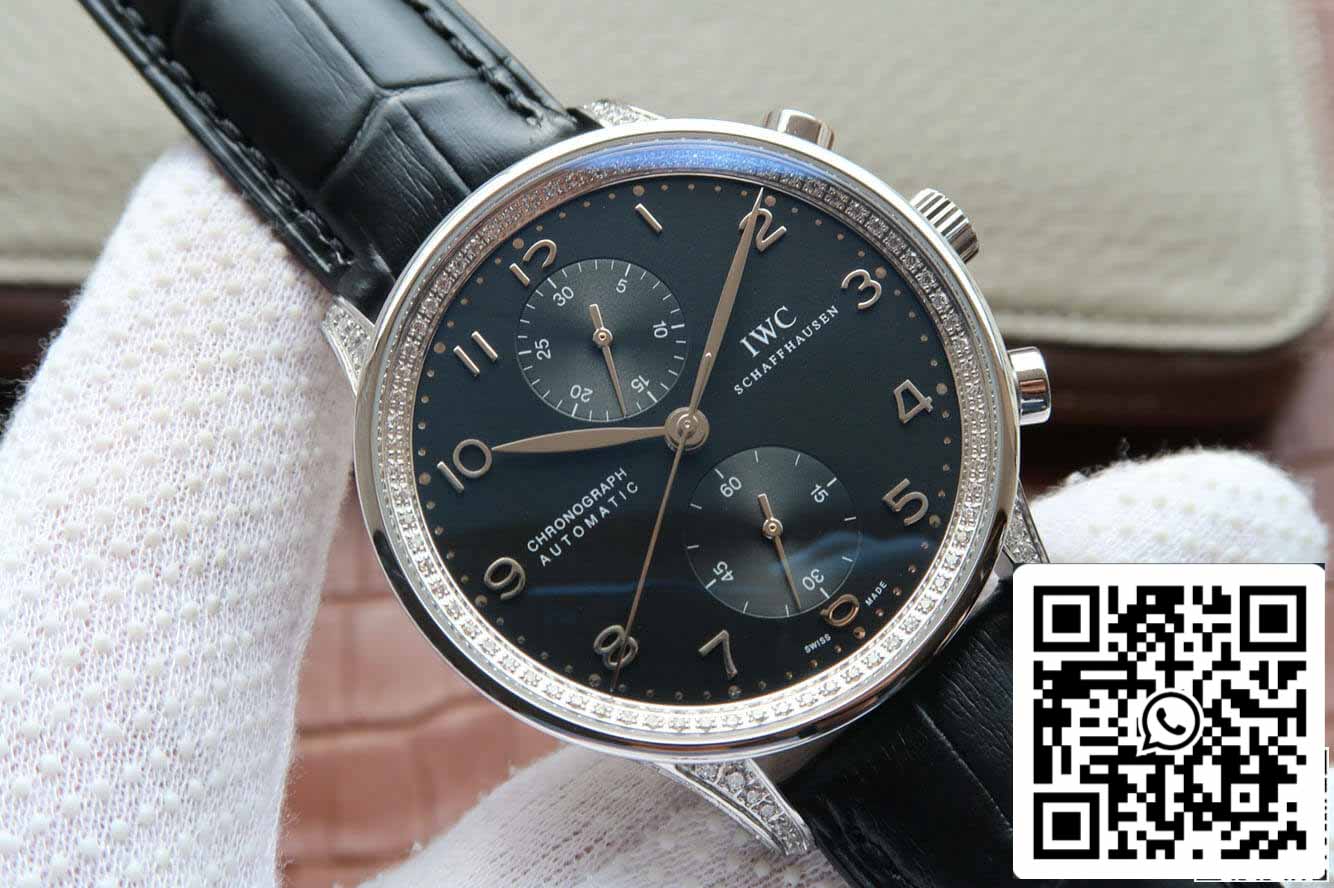 IWC Portugieser IW371440 1:1 Mejor edición ZF Factory esfera negra