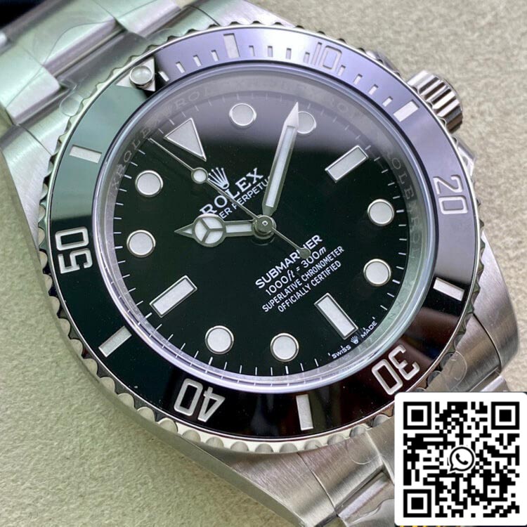 Rolex Submariner M124060-0001 41MM no date 3230 movement Clean Factory Black Dial