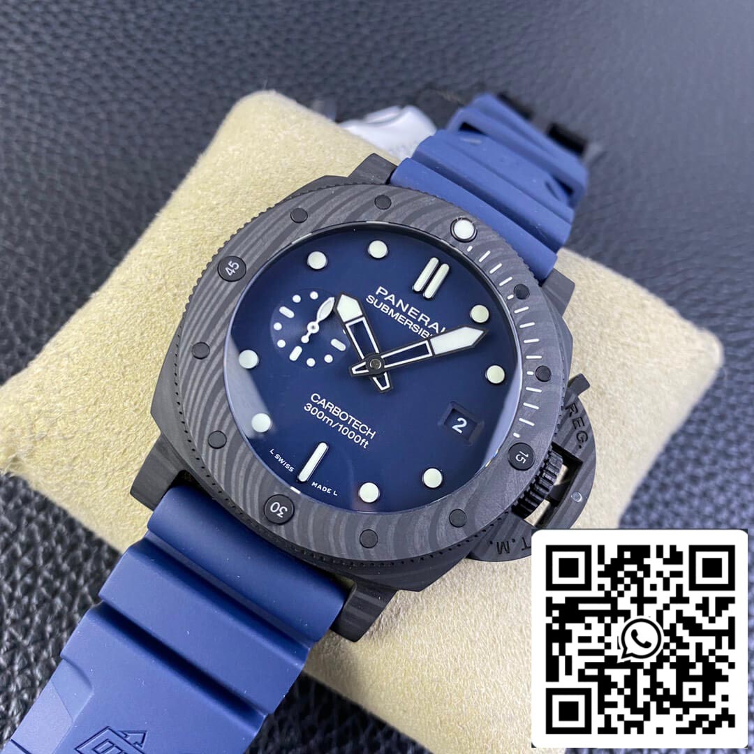 Panerai Submersible PAM01232 1:1 Meilleure édition VS Cadran bleu d'usine