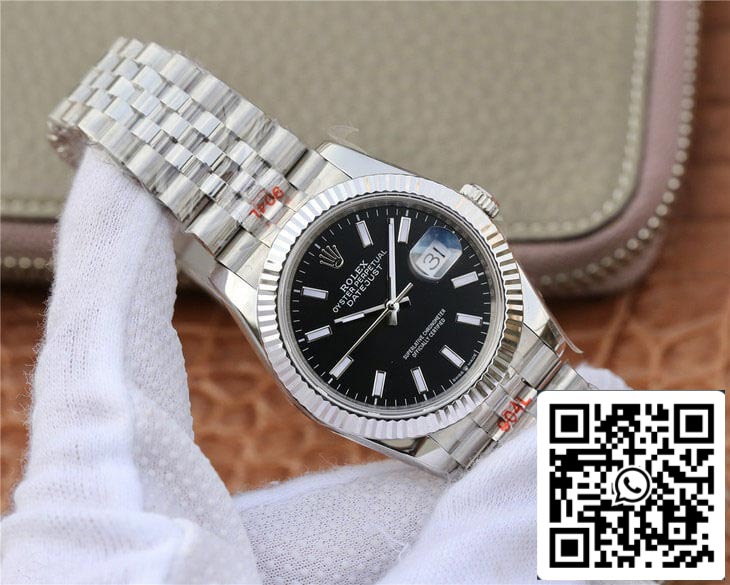 Rolex Datejust M126234-0015 1:1 Meilleure édition GM Factory Cadran noir