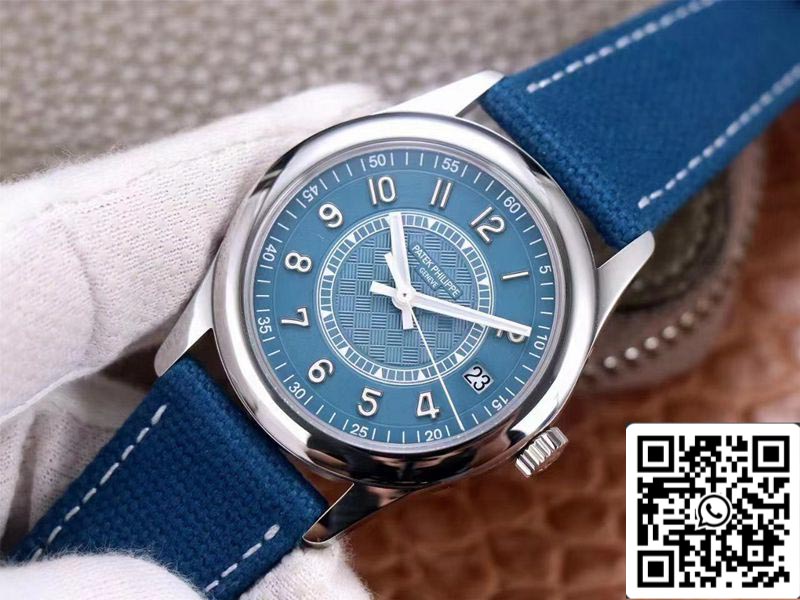 Patek Philippe Calatrava 6007A-001 1:1 Best Edition ZF Factory Blue Dial