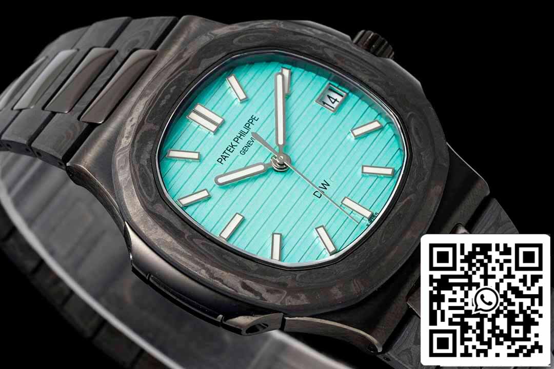 Patek Philippe Nautilus 5711 DiW 1:1 Melhor Edição Fibra de Carbono