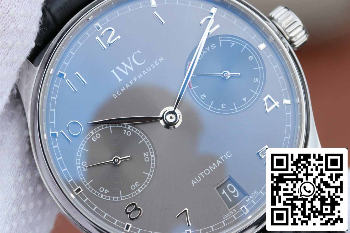 IWC Portugués IW500705 1:1 Mejor Edición ZF Factory V5 Esfera Gris Claro