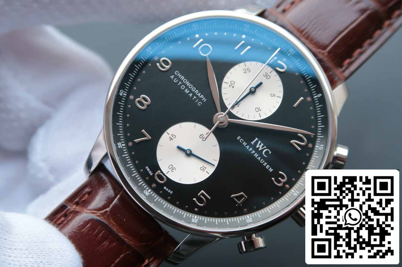 IWC Portugieser IW371404 1:1 Mejor edición ZF Factory V7 esfera negra