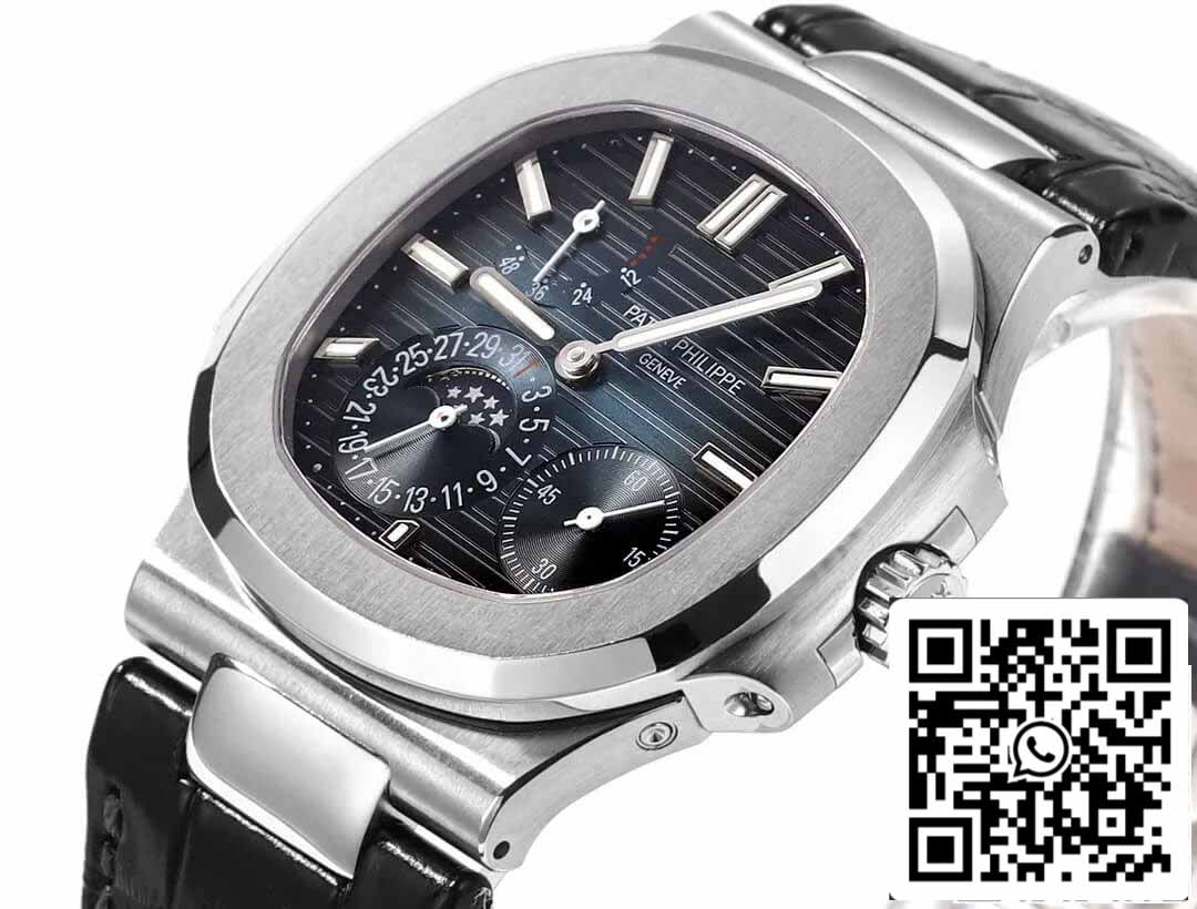 Patek Philippe Nautilus 5712 1:1 Meilleure édition PPF Factory V2 Bracelet en cuir