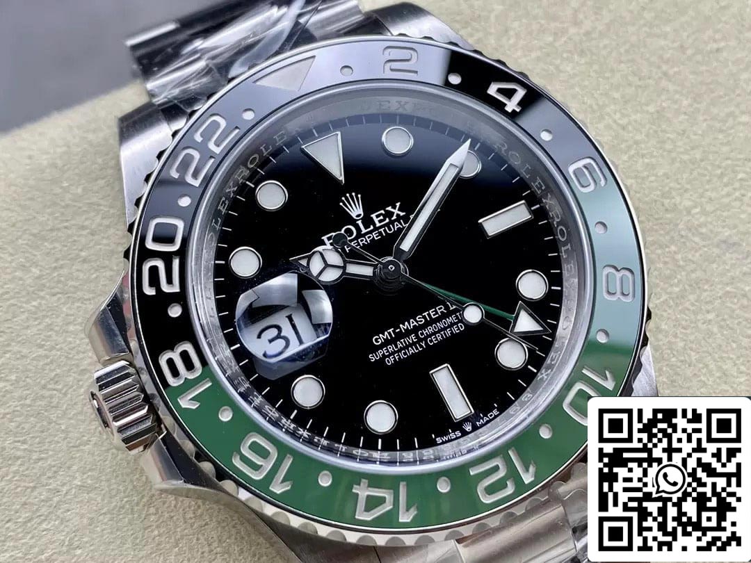 Rolex GMT Master II M126720VTNR-0001 1:1 Best Edition C+ Quadrante nero di fabbrica