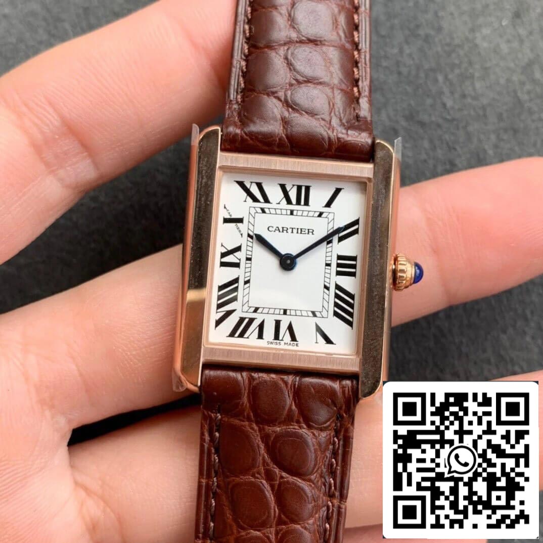 Cartier Tank W5200024 1:1 Best Edition K11 Factory Rose Gold