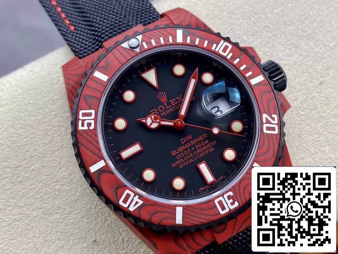 Rolex Submariner 1:1 Best Edition VS Factory Red Carbon Fiber Case