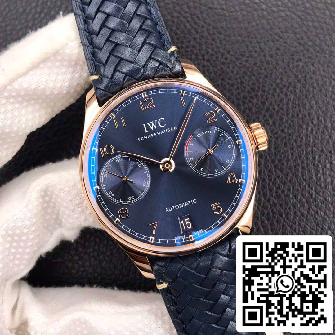 IWC Portugieser IW500713 1:1 Meilleure édition ZF Factory Cadran bleu