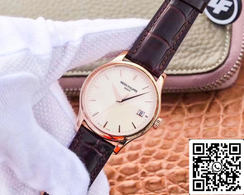 Patek Philippe Calatrava 5227R-001 ZF Factory 1:1 Best Edition 18K Rose Gold Case Swiss Cal.324 SC