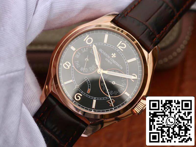 Vacheron Constantin FiftySix Day-Date 4400E/000R/B436 Caixa 40mm Rosegold 1:1 Best Edition Swiss ETA2475