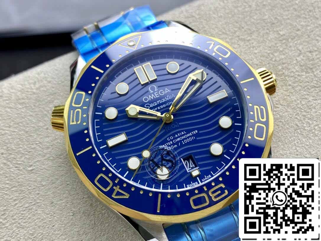 Omega Seamaster Diver 300M 210.20.42.20.03.001 1:1 Best Edition VS Factory Blue Dial