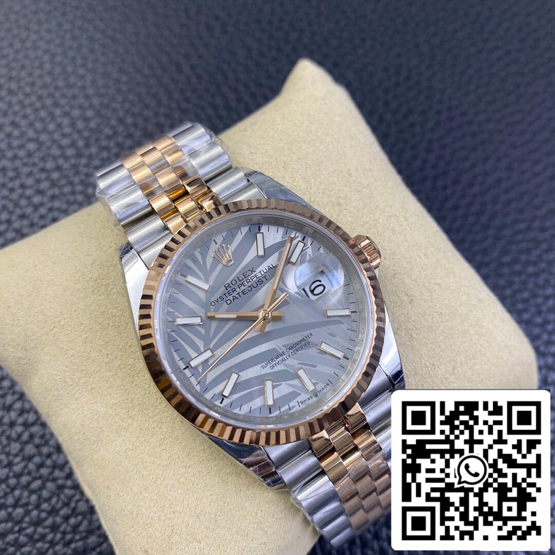 Rolex Datejust M126231-0031 1:1 Meilleure édition EW Factory Or rose