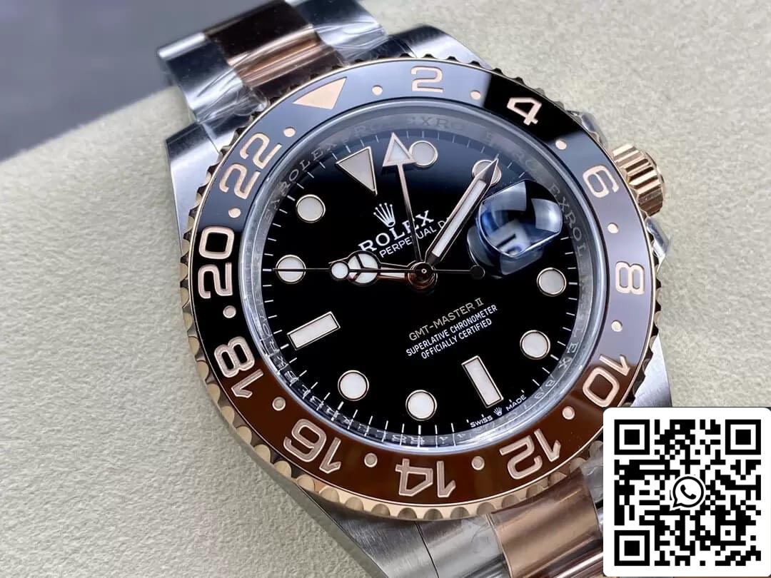 Rolex GMT Master II M126711chnr-0002 1:1 Best Edition C+ Factory Rose Gold