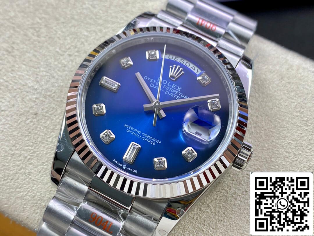 Rolex Day Date M128239-0023 36MM 1:1 Melhor Edição GM Factory Diamond Dial