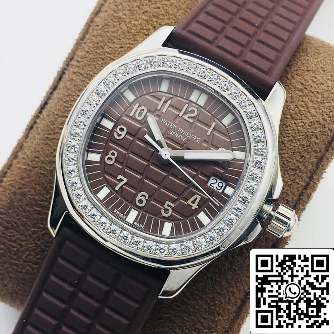 Patek Philippe Aquanaut 5067A-023 Quartz Movement 1:1 Best Edition PPF Factory Brown Strap