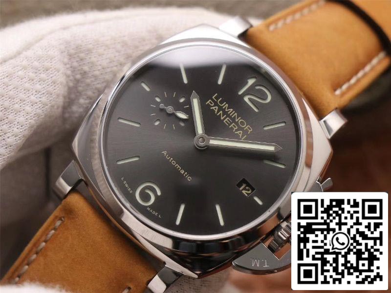 Panerai Luminor PAM00904 1:1 Melhor Edição VS Factory Carbon Black Dial Swiss OP XXXIV