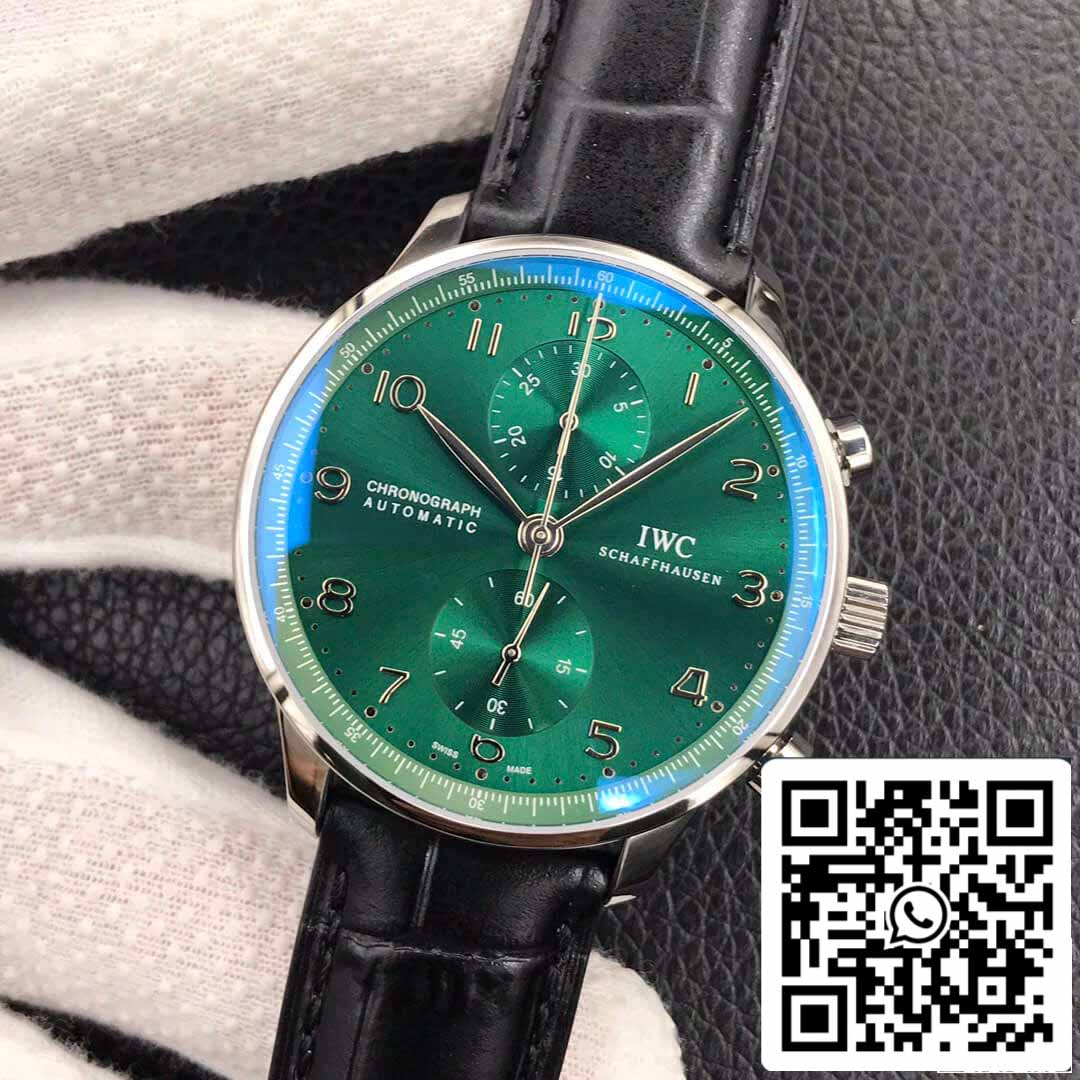 IWC Portugieser IW371615 1:1 Meilleure édition ZF Factory Cadran vert