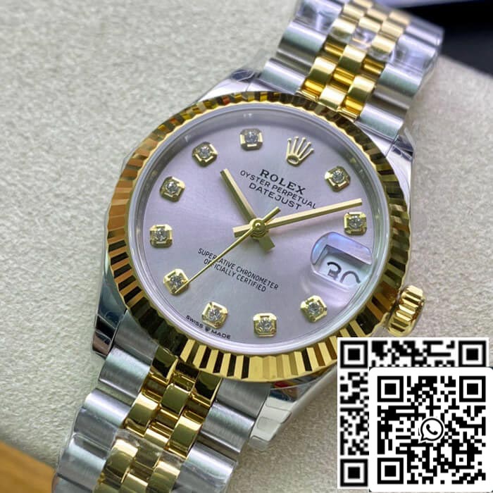 Rolex Datejust M278273-0020 31MM 1:1 Melhor Edição EW Factory Silver Dial