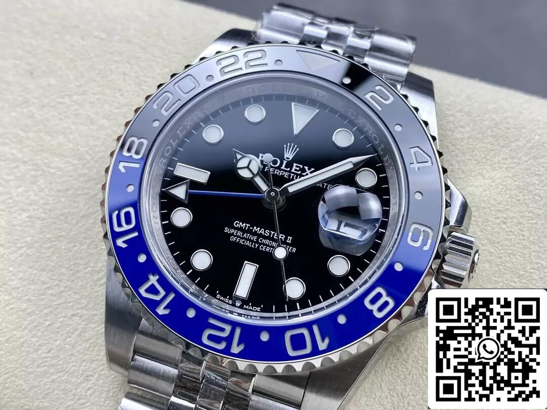 Rolex GMT Master II M126710BLNR-0002 1:1 Meilleure édition C+ Factory Lunette en céramique