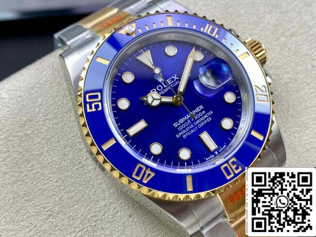 Rolex Submariner M126613LB-0002 41MM 1:1 Meilleure édition VS Cadran bleu d'usine