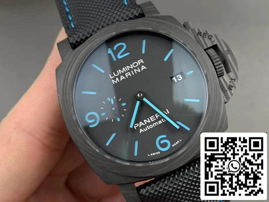 Panerai Luminor PAM01661 1:1 Meilleure édition VS Factory Black Carbon Swiss P9010