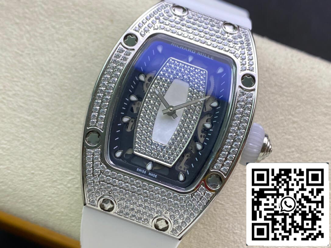 Richard Mille RM 07-01 1: 1 Best Edition RM Factory Diamond Case