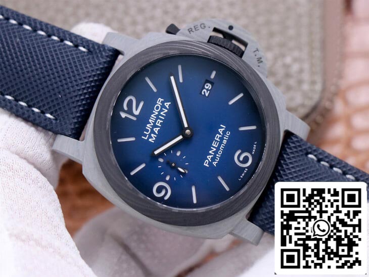 Panerai Luminor PAM1663 1:1 Meilleure édition VS Cadran bleu fumé d'usine