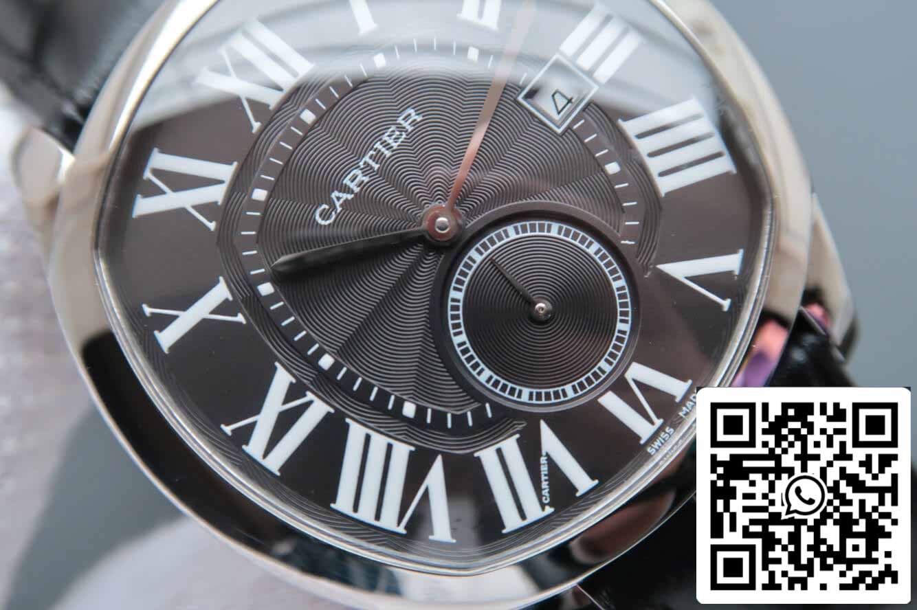 Drive De Cartier WSNM0009 1:1 Meilleure édition V6 Factory Cadran noir