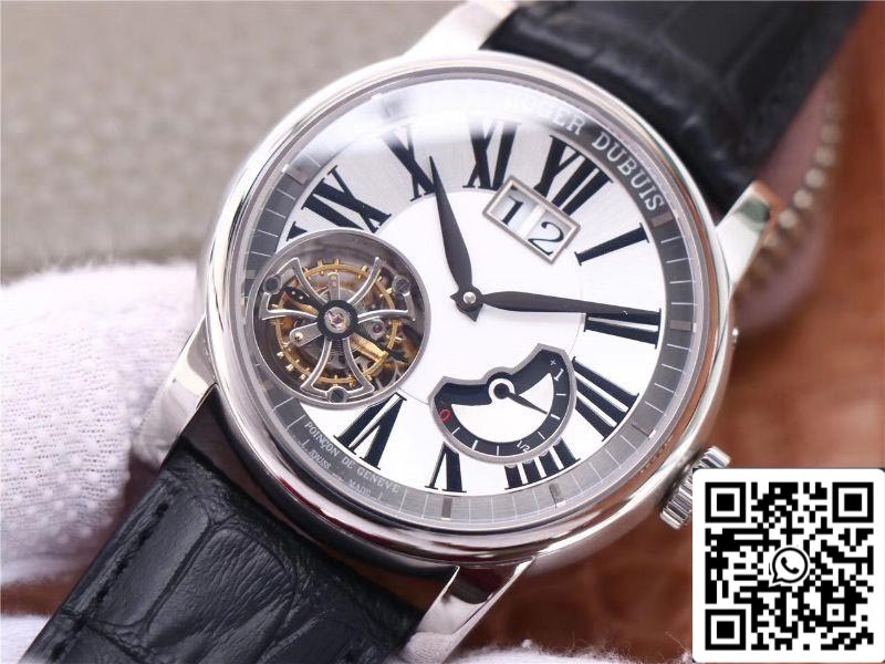 Roger Dubuis Hommage RDDBHO0568 Tourbillon 1:1 Melhor Edição JB Factory Mostrador Branco Suíço RD540