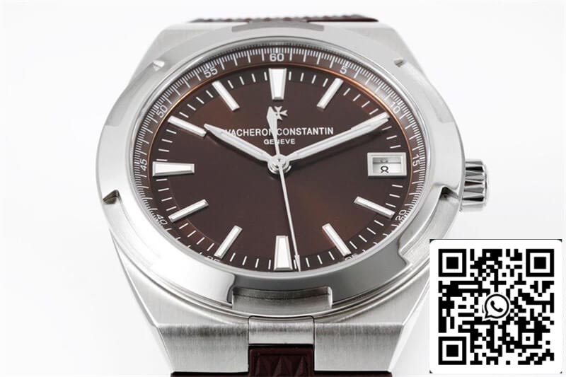 Vacheron Constantin Overseas 4500V 1:1 Mejor edición PPF Factory Correa de caucho marrón