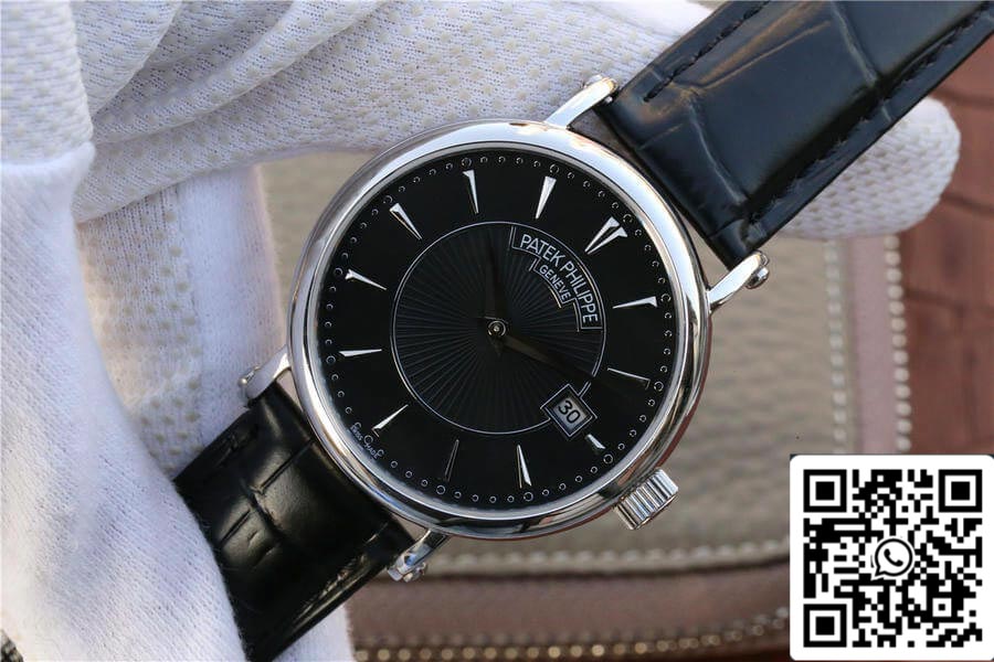 Patek Philippe Calatrava 5153G-001 1:1 Best Edition ZF Factory Black Dial