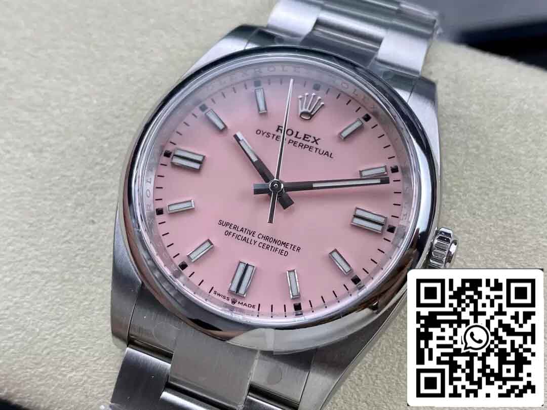 Replica Rolex Oyster Perpetual M126000-0008 36MM  Clean Factory Pink Dial