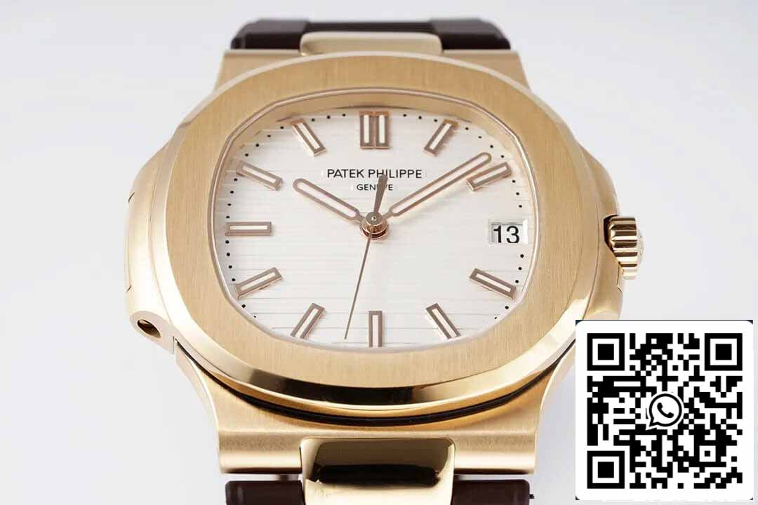 Patek Philippe Nautilus 5711 1:1 Best Edition PPF Factory Brown Rubber Strap