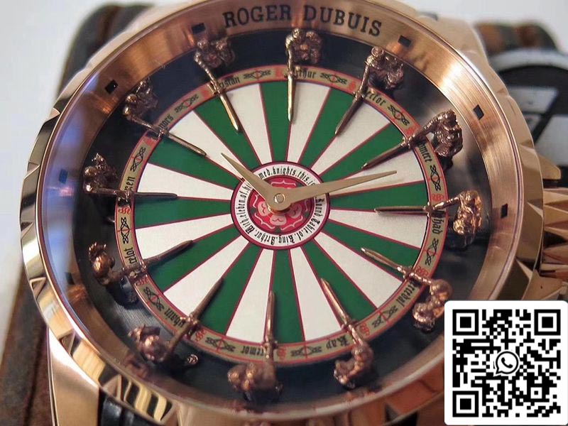 Roger Dubuis Excalibur RDDBEX0398 1:1 Meilleure édition ZF Factory Or Rose Suisse ETA8215