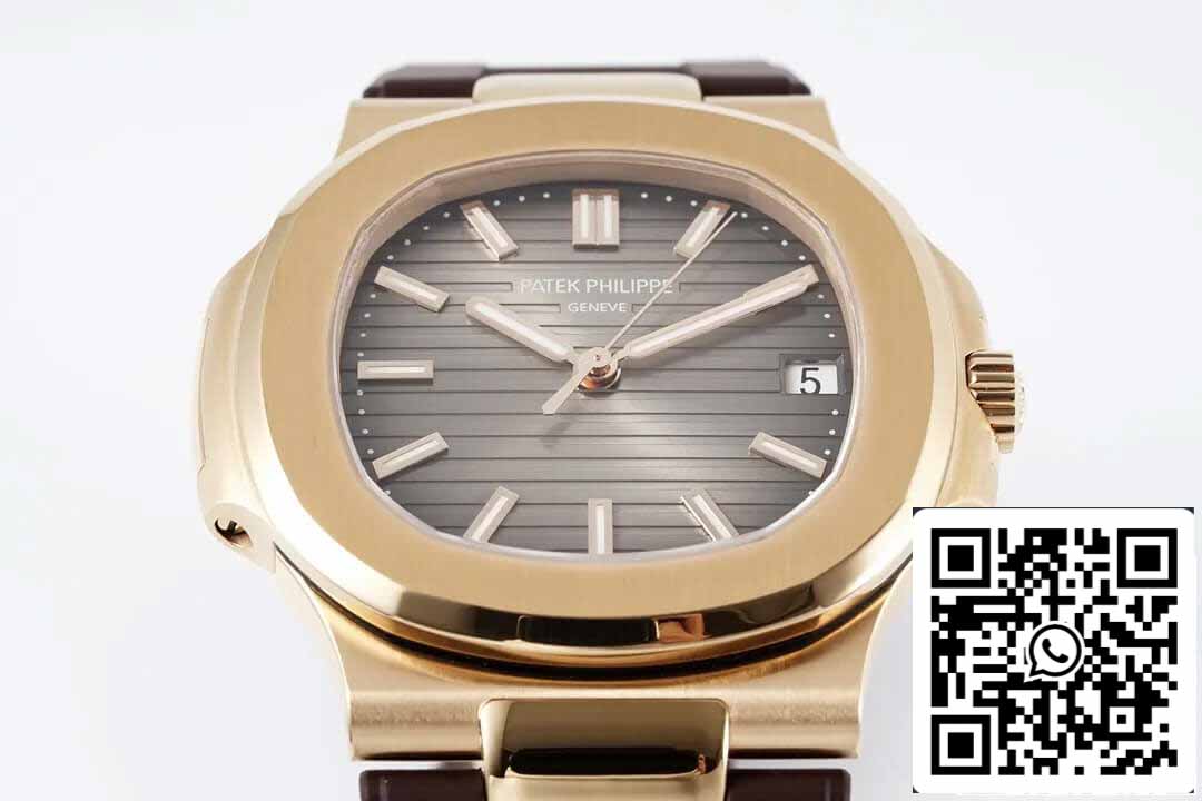 Patek Philippe Nautilus 5711 1:1 Meilleure édition PPF Factory Bracelet en caoutchouc