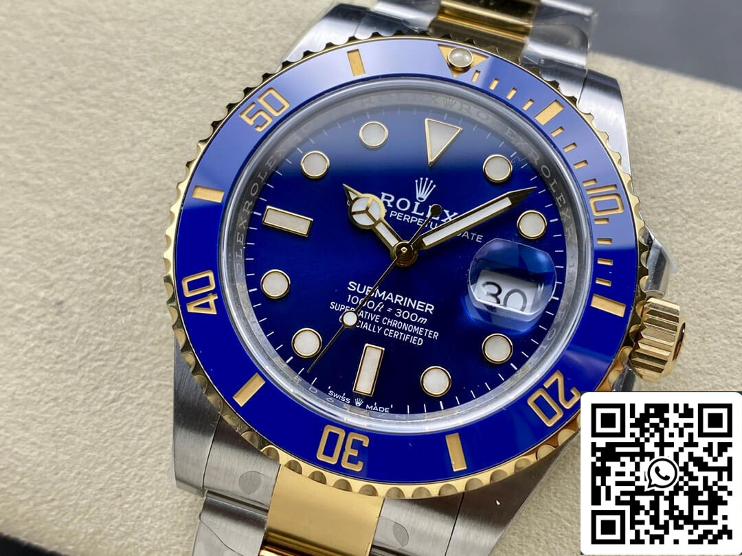 Rolex Submariner M126613LB-0002 41MM 1:1 Best Edition Quadrante blu fabbrica pulita