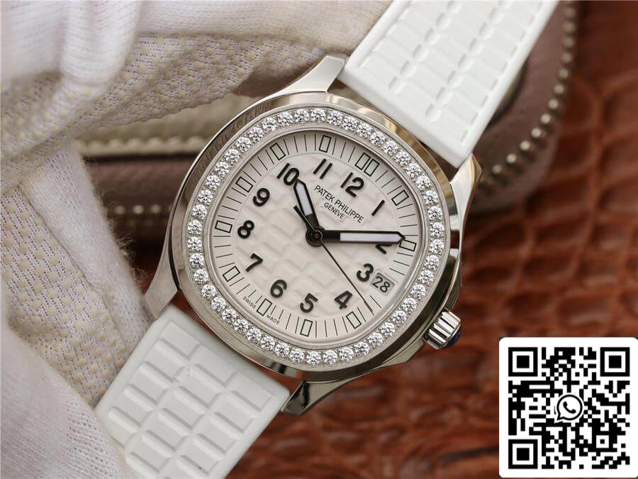 Patek Philippe Aquanaut 5067A-024 1:1 Best Edition PPF Factory Diamond White Dial