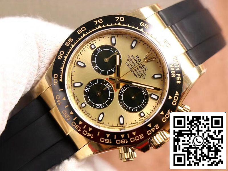 Rolex Daytona M116518LN-0048 1:1 Best Edition Noob Factory Champagner-Zifferblatt Schweizer ETA4130