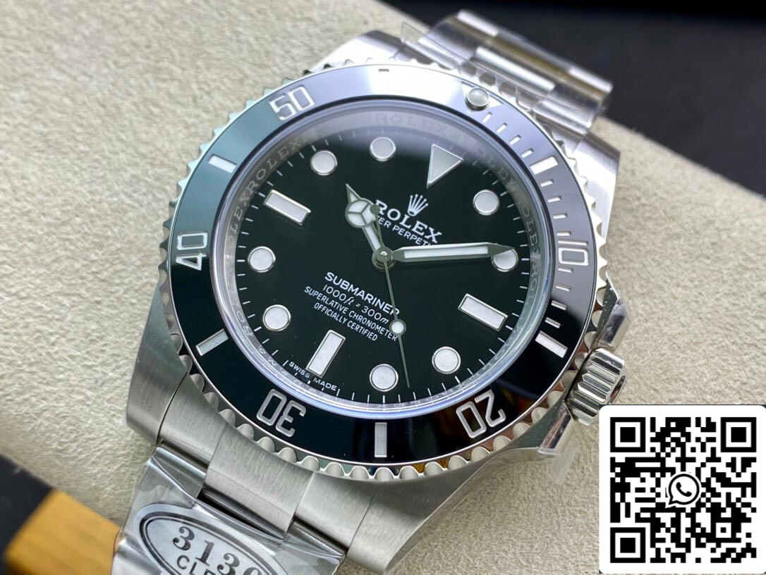 Rolex Submariner 114060-97200 1:1 Meilleure édition Clean Factory V4 Cadran noir