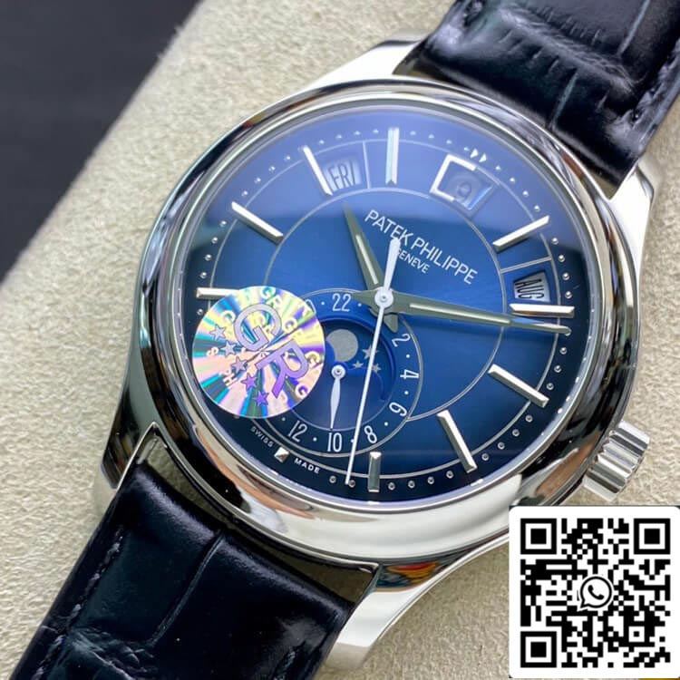 Patek Philippe Complicações 5205G-013 1:1 Melhor Edição GR Factory Mostrador Azul